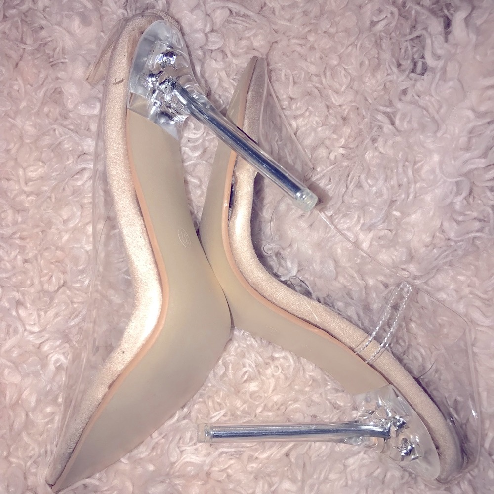 Clear High Heels